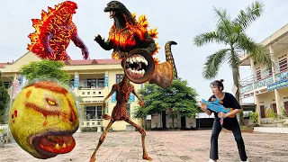 Khủng long bạo chúa đại chiến Godzilla ngoài đời thật p-106- Dinosaur-Godzilla In Real Life