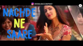 Nachde Ne Saare | Lyrics |Baar Baar Dekho |Sidharth M & Katrina K |Jasleen R |Harshdeep , Siddharth|