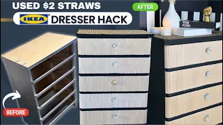 IKEA HACK MALM DRAWER FLIP! DRESSER |TRIED 1sT TIME 2024  #ikeahack #flip #diy #decor #ikea