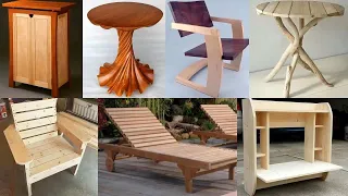 50+ Wooden  Furniture-Art Home Decorations-Ideas