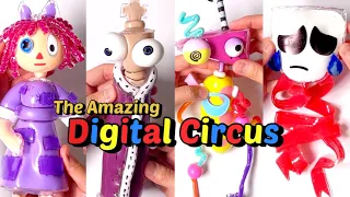 어메이징 디지털 서커스🎪👗♟️🎭🔺🎪 말랑이 모아보기 - DIY The Amazing Digital Circus Squishy with Nano Tape Series! 🔴Part2🔵