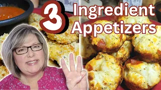 3 Ingredient Holiday Appetizers - Quick and Easy STRESS FREE Appetizers and Savory Snacks
