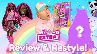 Barbie EXTRA no.19 🐼🖤✨ Review, Restyle & Lookbook!