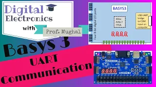 #15 Part 1: UART-TxD Serial Communication using an FPGA Board | Verilog ➟ Step-by-Step Instructions