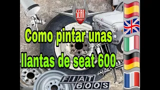 Seat 600 / Fiat 600 rims