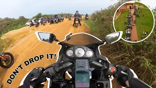 Bikers go OFF-ROADING (accidentally) // GROUP RIDE to Hunstanton