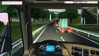 Euro Truck Simulator: Fast delivery from Lyon to Bordeaux