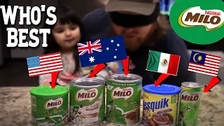 American VS Australian MILO  Blind Taste Test - BONUS Entries!