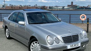 Time warp Mercedes W210 with 15,000 miles E240