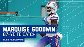 Tyrod Taylor's 67-Yard TD Bomb to Marquise Goodwin! | Bills vs. Dolphins | NFL