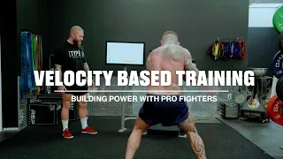 VELOCITY BASED TRAINING TO BUILD POWER WITH PRO FIGHTERS | PHIL DARU FULL PROGRAM