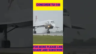 concorde tu-144 #shorts #youtubeshorts #viral #trending #aircraft