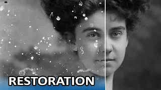 PHOTOSHOP TUTORIAL: Photo Restoration, How to repair and restore damaged Photographs