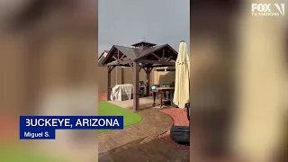 Monsoon rain + damage around the Phoenix area | Sept. 12