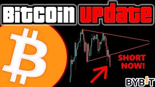 BITCOIN SELL OFF STARTED NOW!! 54K IMMINENT!! ACT NOW FAST!!