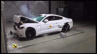 Crash Test of Ford Mustang 2017