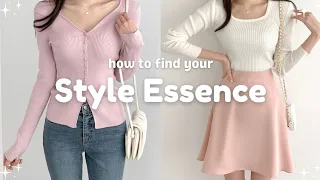 how to find your style essence ✨ dress for your face type
