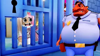 POLIS NI PENJARAKAN EYRA SEBAB TERLALU CANTIK"!!! [ PRISON ESCAPE OBBY ] ROBLOX MALAYSIA