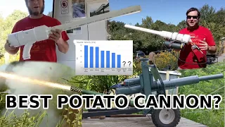 What's The Best Potato Cannon? We Find Out With Science!