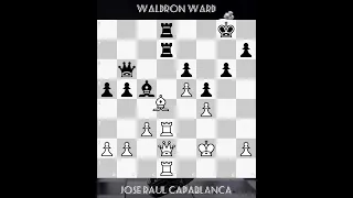 Jose Raul Capablanca vs Waldron Ward | C.H.Y.P. Tournament, 1906