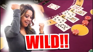 🔥WILD HANDS!!🔥 10 Minute Blackjack Challenge - WIN BIG or BUST #177