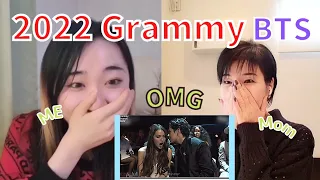［ENG］Me＆Mom🇯🇵|TAEHYONGGG!!! 'BTS - 2022 Grammys BUTTER Performance | Japanese REACTION!!!