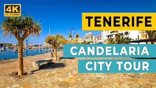 TENERIFE: Candelaria - City Tour (4K Ultra HD 60fps)