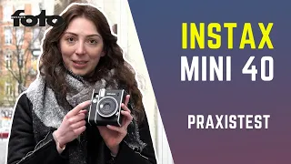 Sofortbildkamera Fujifilm Instax Mini 40 | Praxistest & Tutorial