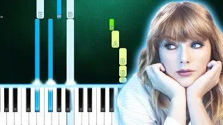 Taylor Swift - Death By A Thousand Cuts (Piano Tutorial) By MUSICHELP