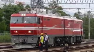 EH800-901 警笛からフル加速→急ブレーキ @東福島