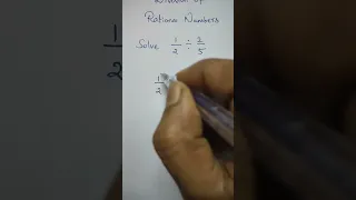 Division of Rational numbers #shorts #maths #tipsandtricks