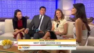 [Vietsub] - Miss Universe 2010 on Today Show