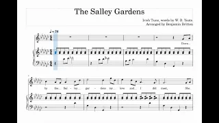 The Salley Gardens (arr. Britten) | Trinity Grade 5 | Group B | Piano Accompaniment | G Flat Major