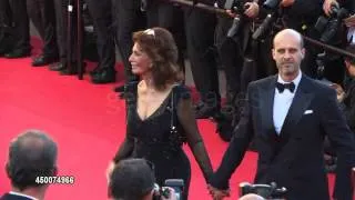 Sophia Loren & Edoardo Ponti at Closing Ceremony #Cannes2014