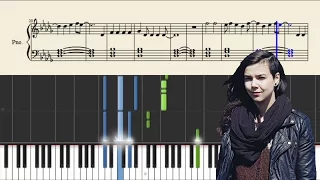 Of Monsters And Men - Little Talks - Piano Tutorial + SHEETS
