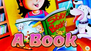 A Book| A Book Rhyme With Lyrics | A Book Rhyme for Children | A Book Poem