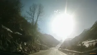 Pyrenees Somport Tunnel Winter