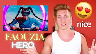 Faouzia - Hero | Singer Reacts!