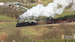 Keighley & Worth Valley Railway Winter Steam Gala 27/28-02-2015