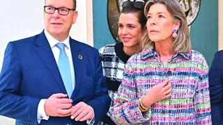 Albert Of Monaco Without Charlene Of Monaco For A New Outing With Caroline