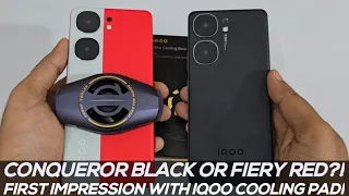 Iqoo Neo 9 Pro Unboxing with both colours and Iqoo Cooling Pad