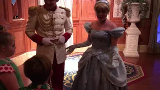 Meeting Cinderella and Prince Charming