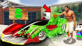 GTA 5 : Whatever Franklin Touch Turns Into Money & Cash In Los Santos In GTA 5 !(GTA 5 Mods)