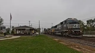 HD: NS Reading Line Freight @ Macungie, PA 10-6-13