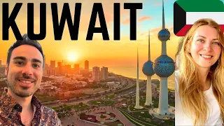 Shocking First impressions of two Westerners in Kuwait City. الكويت 🇰🇼