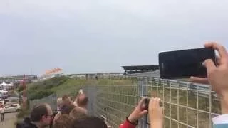 Max Verstappen F1 Demo with RBR8 at Italia a Zandvoort 2015