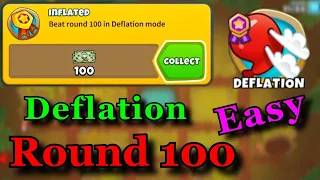 BTD6 Inflated - Round 100 Deflation Achievement - Minimal Monkey Knowledge  -  Tutorial / Guide