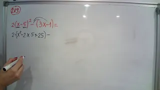 219. zadatak - Algebra i funkcije - Srednji nivo