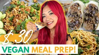 Budget Friendly Vegan Meal Prep Cause F This Economy (Vegan Meal Prep For $30)