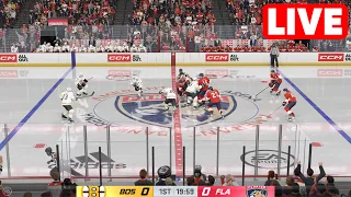 NHL LIVE🔴 Boston Bruins vs Florida Panthers | Game 2 - 8th May 2024 | NHL Full Match - NHL 24